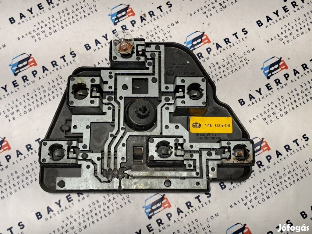BMW E39 sedan bal hátsó lámpa foglalat