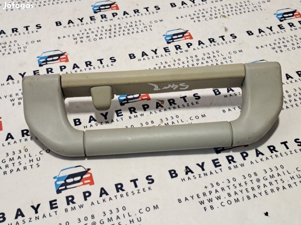 BMW E39 sedan jobb hátsó tetőkárpit szürke kapaszkodó