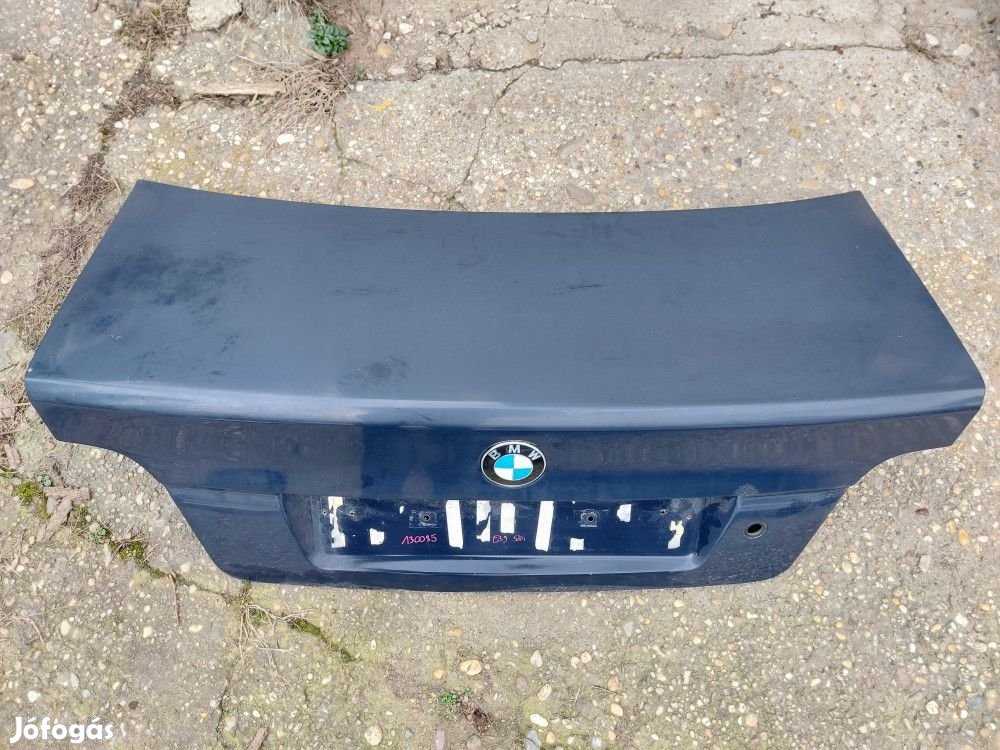 BMW E39 sedan kék dunkelblau  csomagtér ajtó fedél csomagtartó