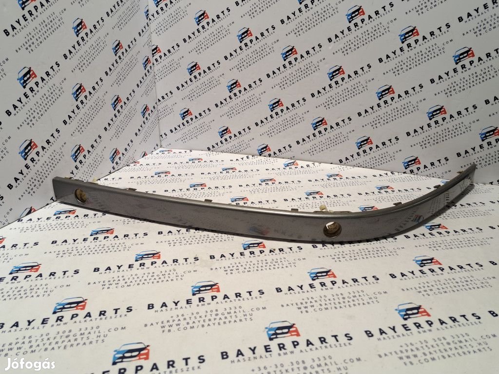 BMW E39 sedan touring bal első PDC-s lökhárító díszléc