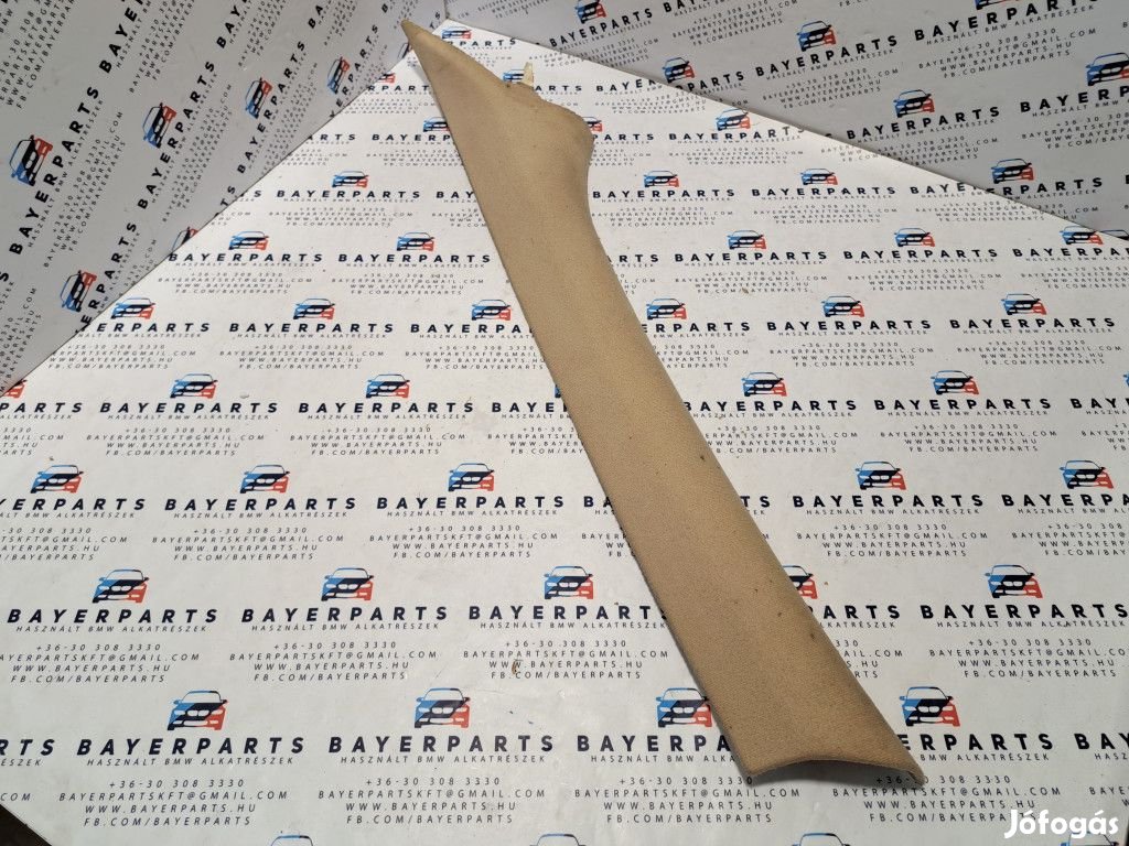 BMW E39 sedan touring bal első bézs A oszloptakaró oszlop takaró