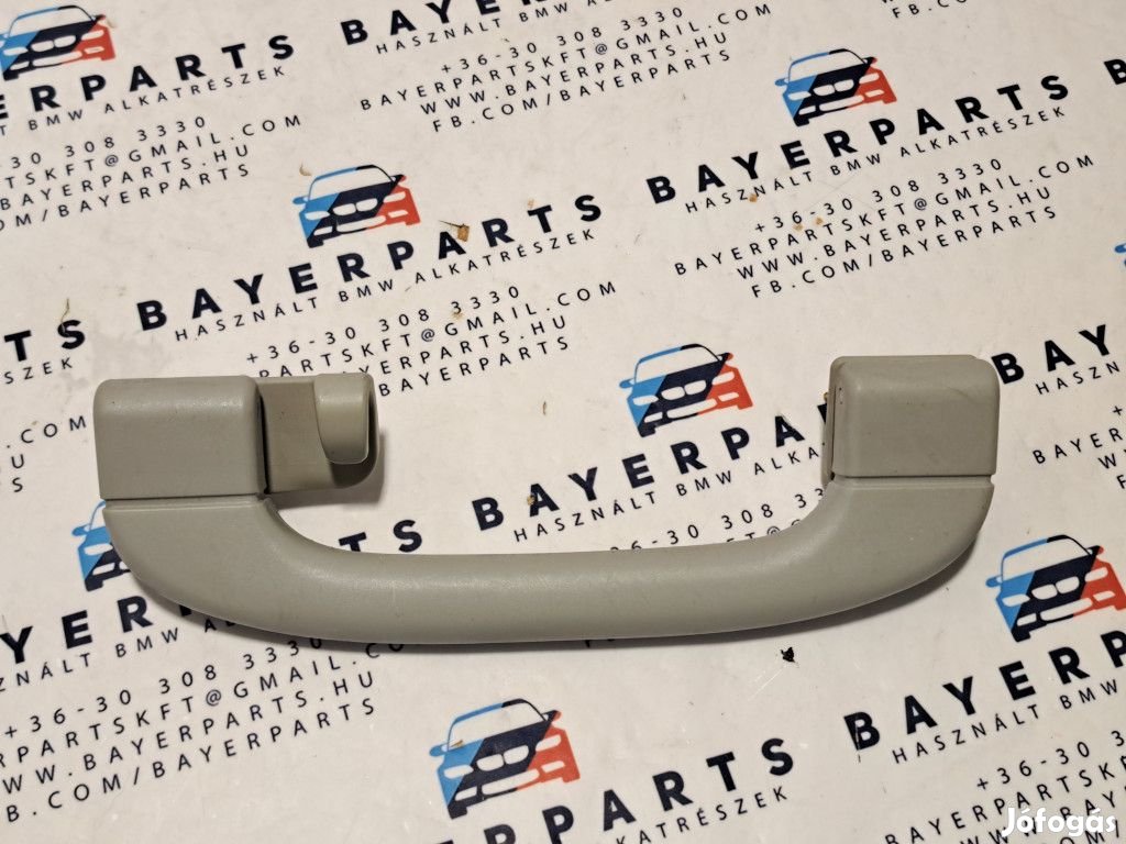 BMW E39 sedan touring bal hátsó tetőkárpit szürke kapaszkodó