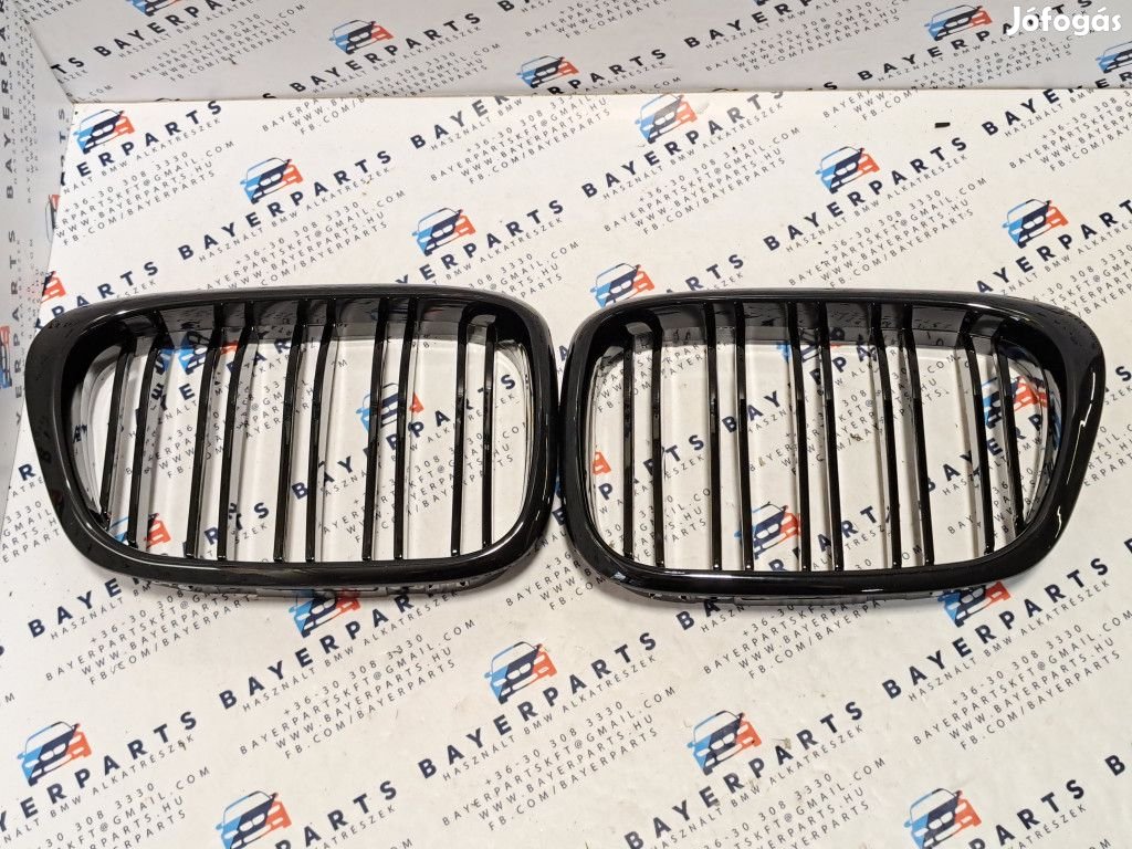 BMW E39 sedan touring fényes fekete új dupla pálcás vese hűtőrács
