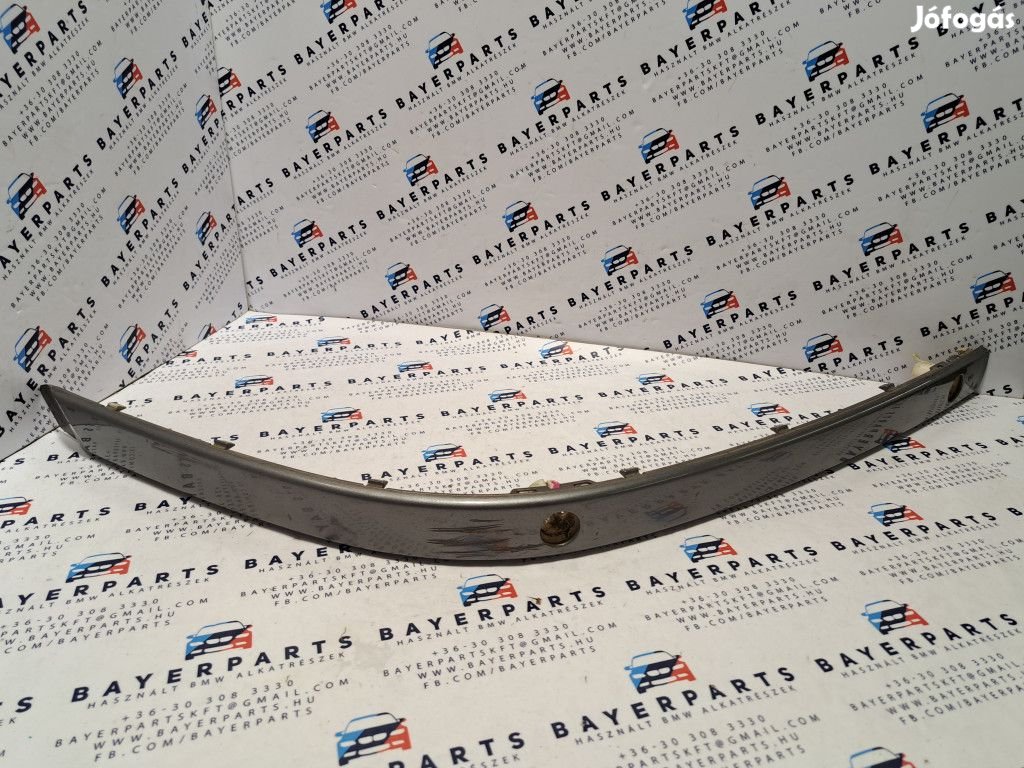 BMW E39 sedan touring jobb első PDC-s lökhárító díszléc