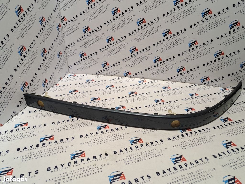 BMW E39 sedan touring jobb első PDC-s lökhárító díszléc