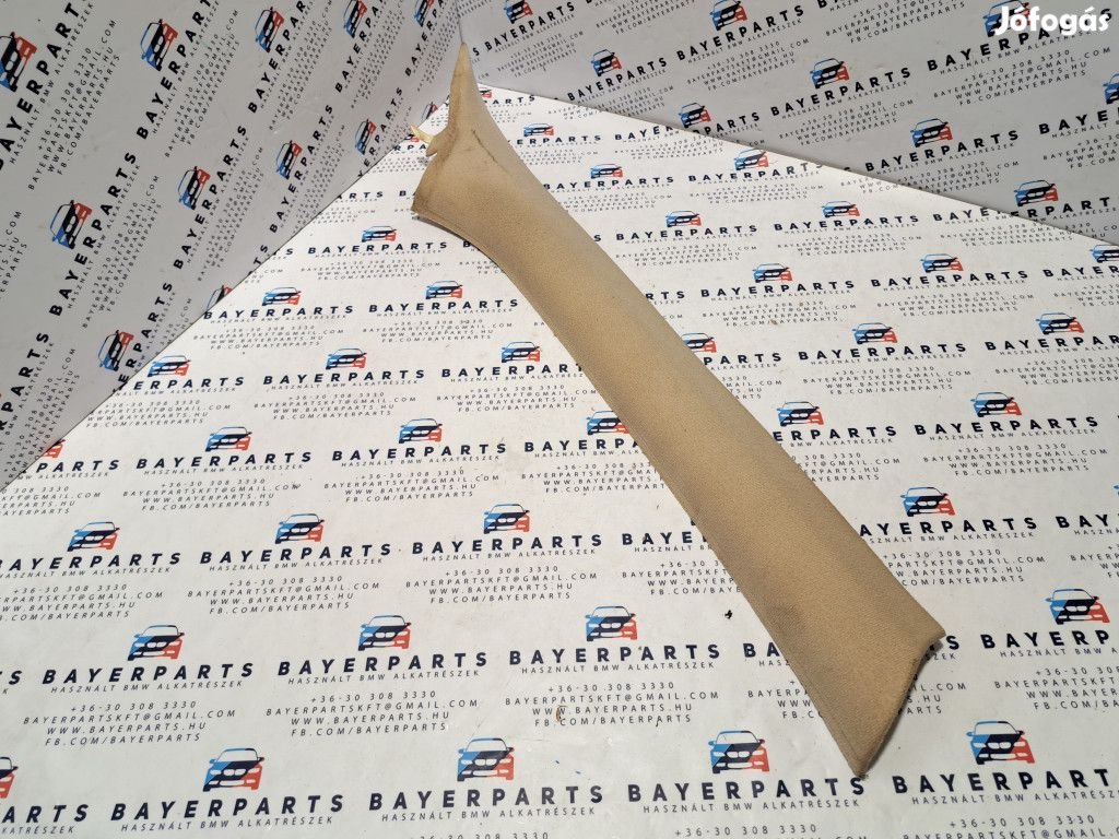 BMW E39 sedan touring jobb első bézs A oszloptakaró oszlop takaró