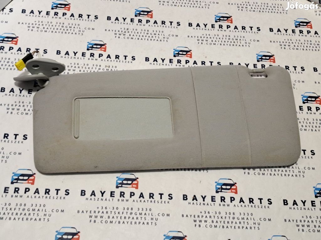 BMW E39 sedan touring szürke bal sminktükrös - világítós - napellenző