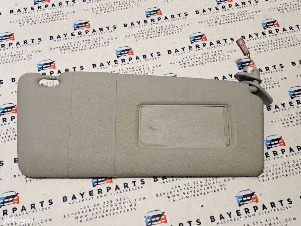 BMW E39 sedan touring szürke jobb sminktükrös - világítós - napellenz