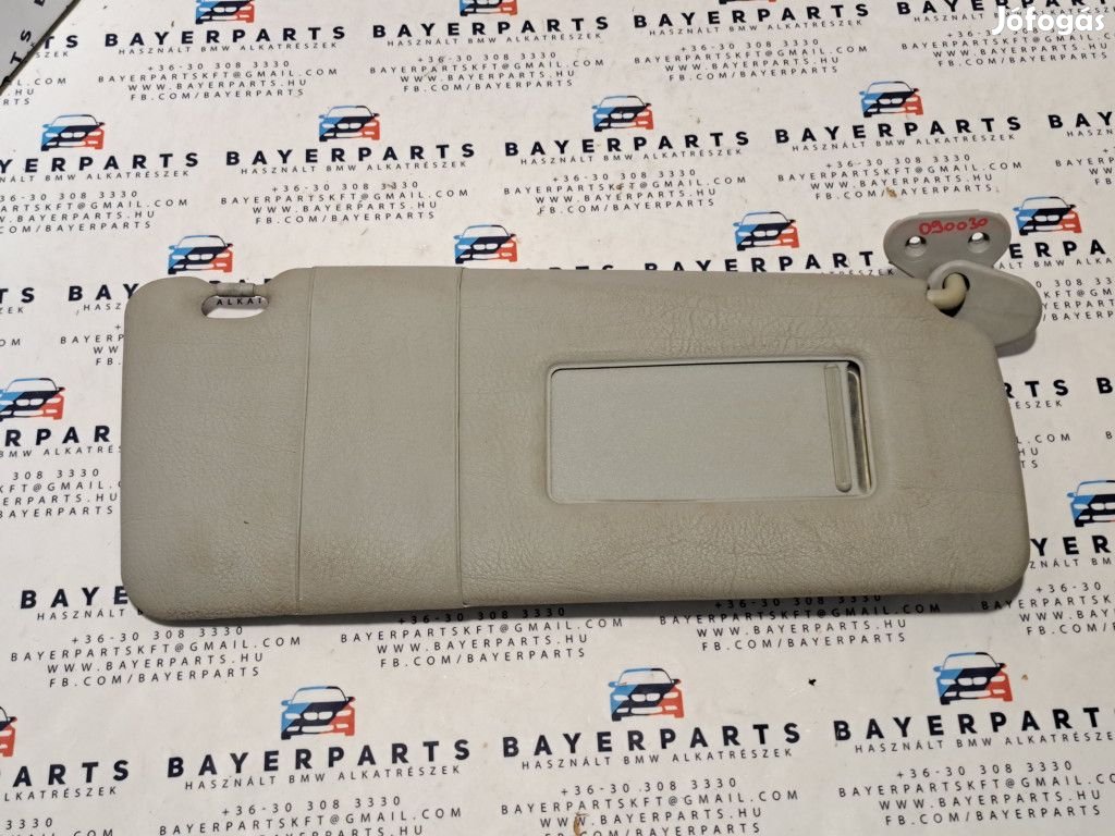 BMW E39 sedan touring szürke jobb sminktükrös napellenző