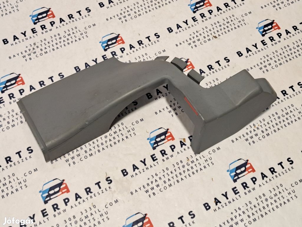 BMW E39 szürke bal hátsó biztonsági öv takaró borítás övtakaró