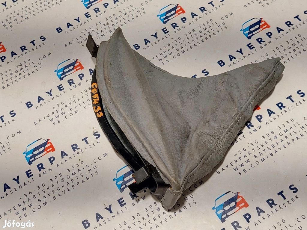 BMW E39 szürke bőr kézifékszoknya kézifék szoknya zsák