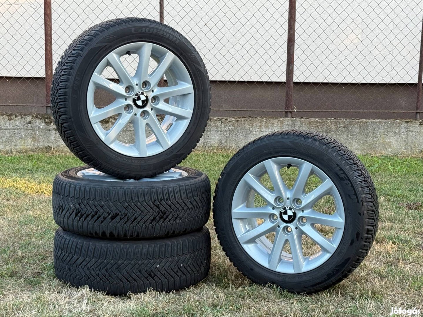 BMW E46 16 Alufelni Garnitúra Téli Gumival! 5x120