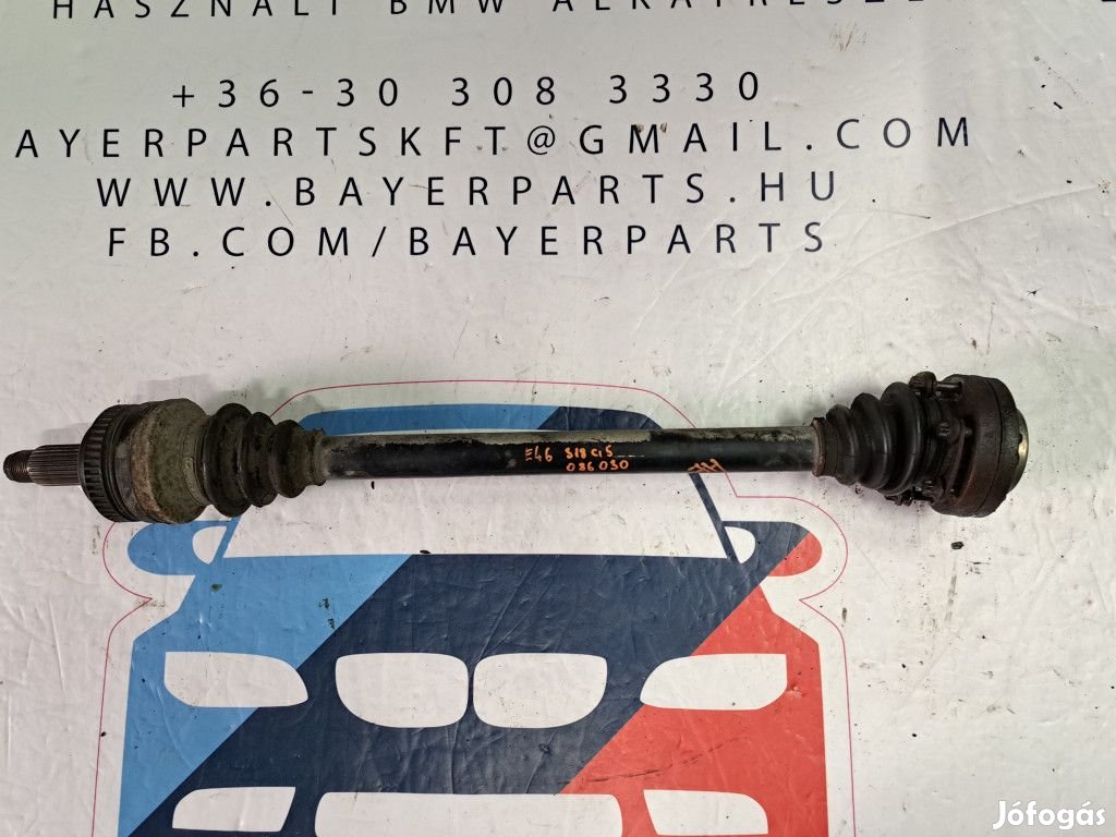 BMW E46 316i 318i 320i jobb hátsó féltengely - hibás