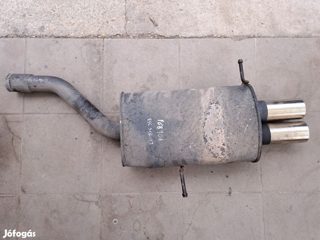 BMW E46 318d 320d 150le hátsó sport kipufogó dob rendszer