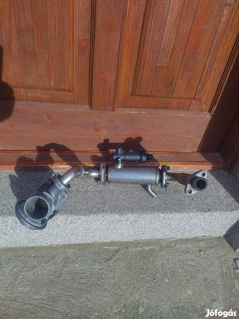 BMW E46 320d EGR hűtő cső 