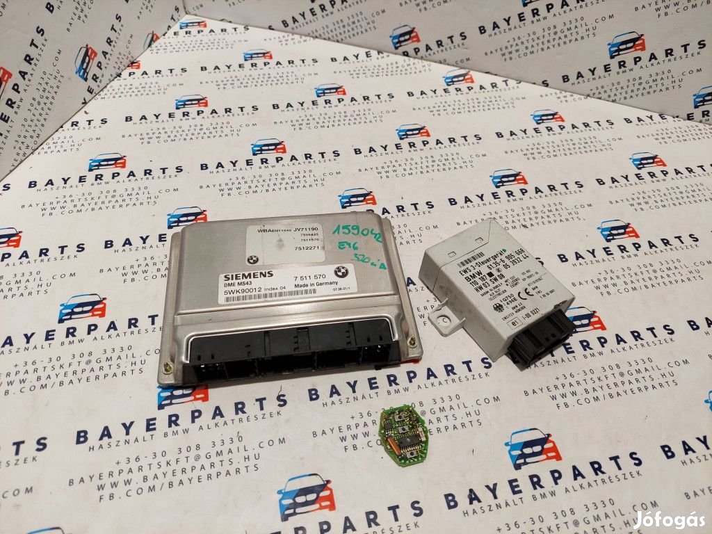 BMW E46 320i  automata M54B22 170le  ECU EWS computer motorvezérlő in