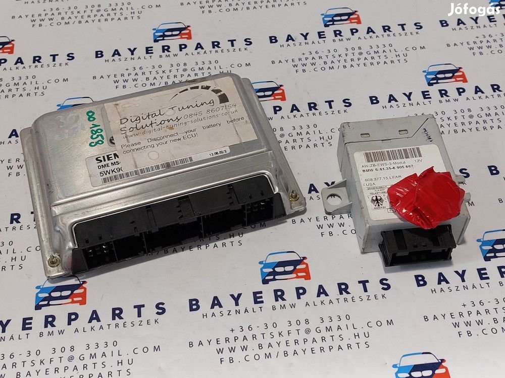 BMW E46 330i M54B30 ECU EWS computer motorvezérlő indító szett  - tun