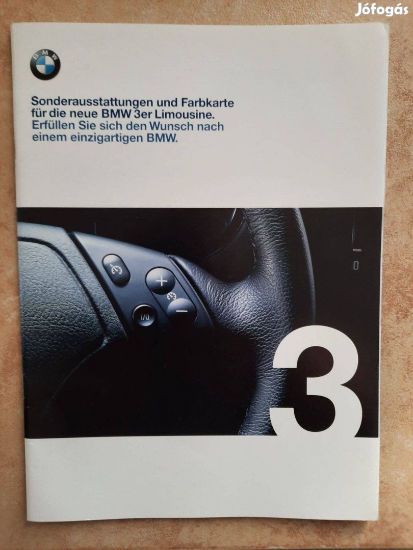BMW E46 3-as sorozat katalógus