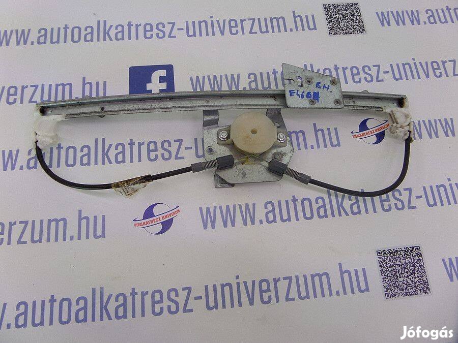 BMW E46 Bal hátsó ablakemelő szerkezet, bontott