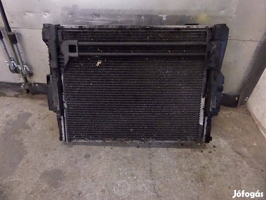 BMW E46 Compact Benzines hűtő szett, klíma, víz, ventilátor, szrvó cső