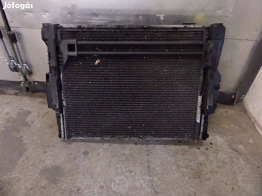 BMW E46 Compact Benzines hűtő szett, klíma, víz, ventilátor, szrvó cső