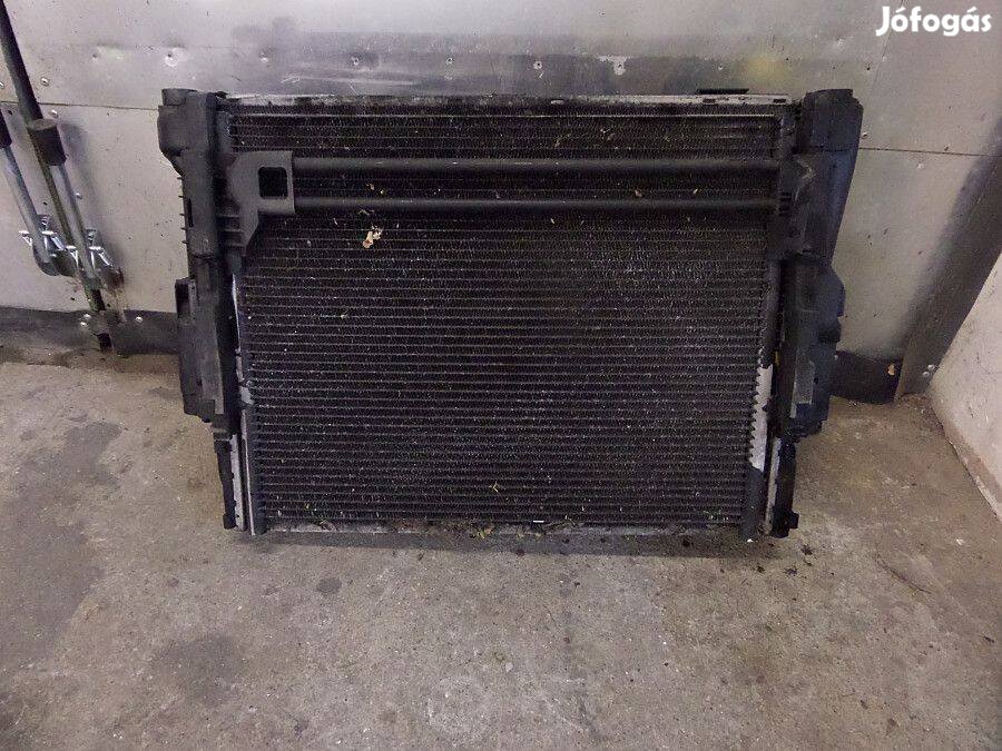 BMW E46 Coupe Benzines hűtő szett, klíma, víz, ventilátor, szrvó cső
