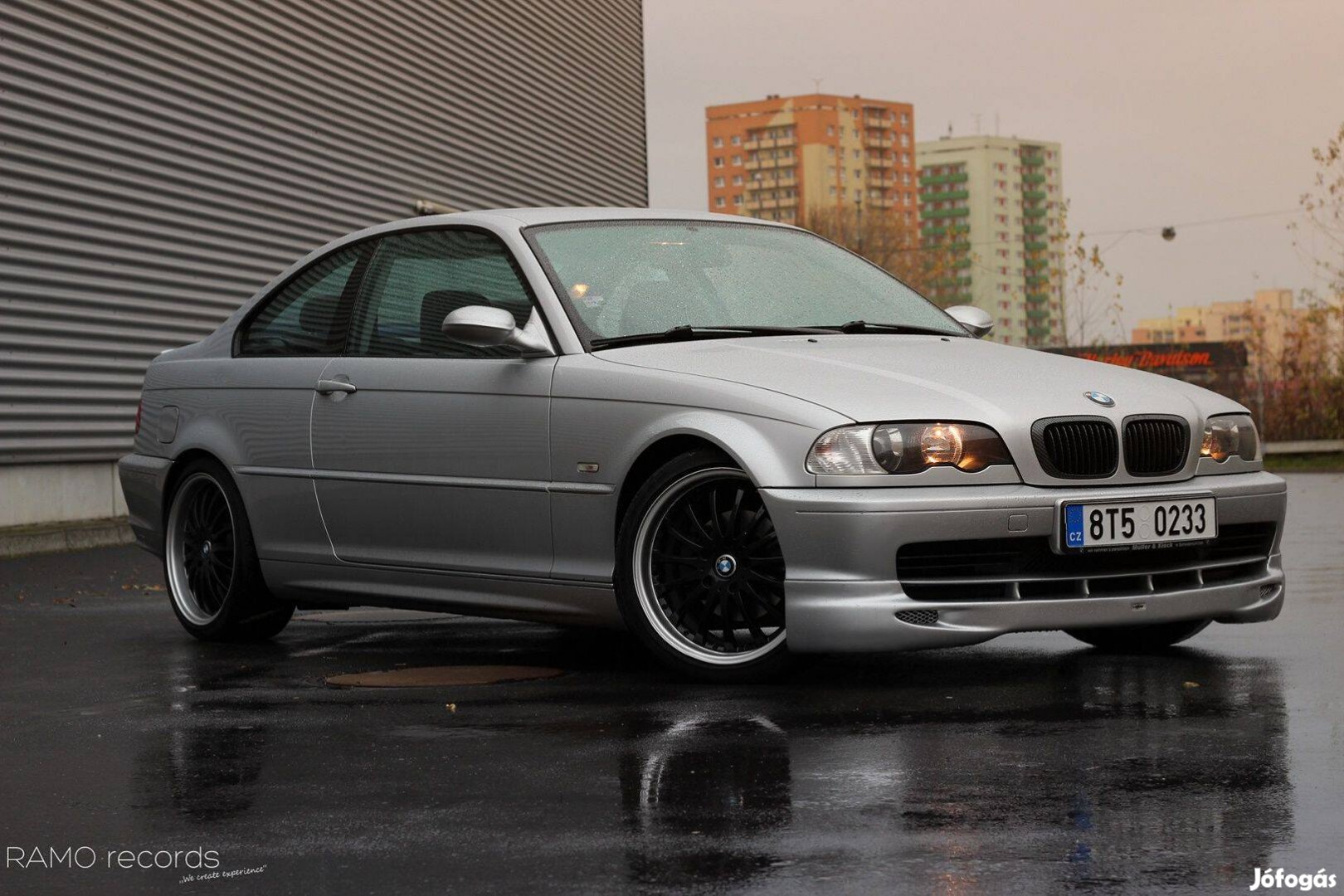 BMW E46 Coupe Cabrio első spoiler