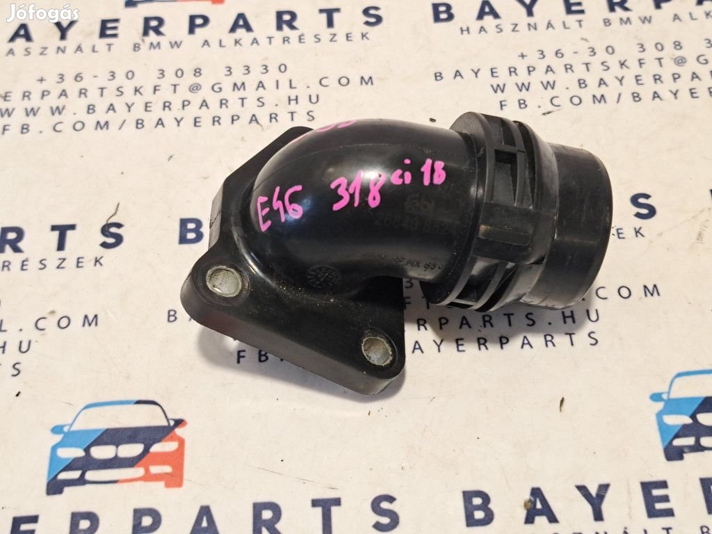 BMW E46 E36 Z3 316i 318i M43 vízcső csatlakozó idom könyök vízcsőcson