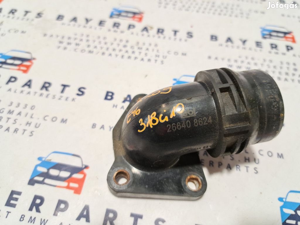 BMW E46 E36 Z3 316i 318i M43 vízcső csatlakozó idom könyök vízcsőcson