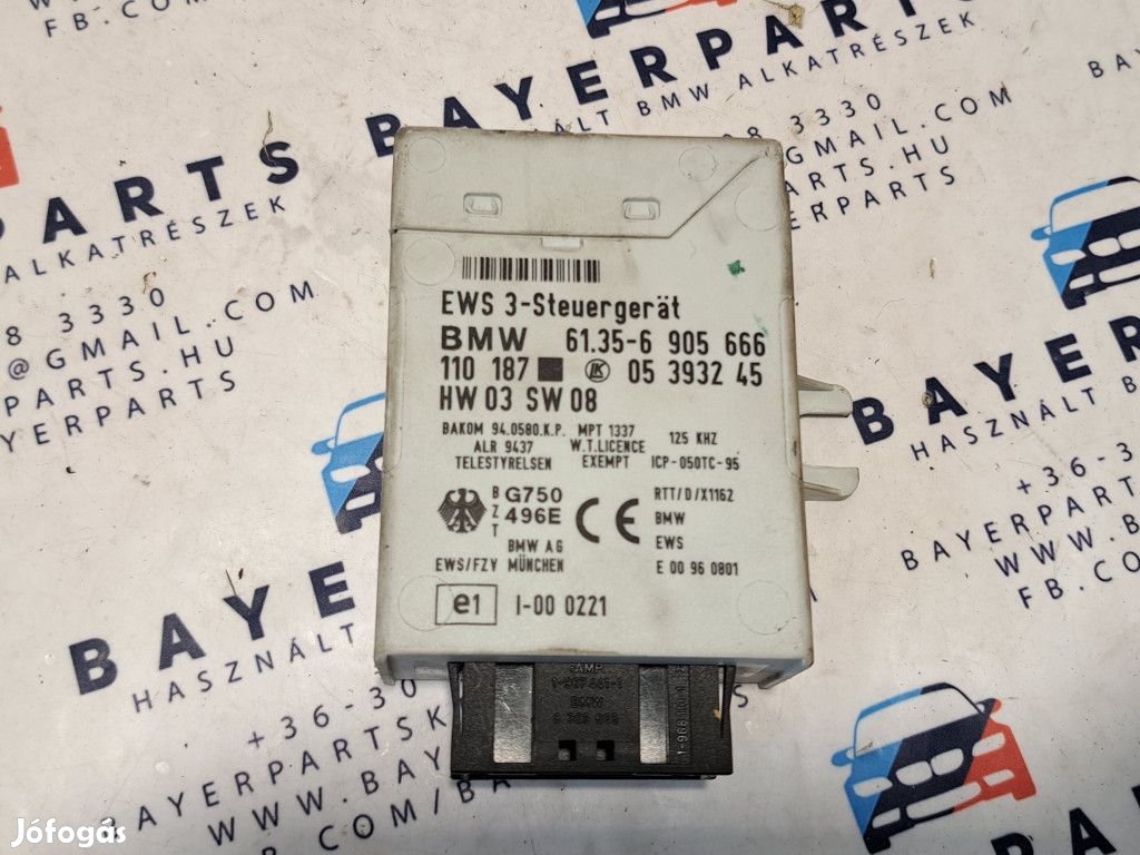 BMW E46 E39 E38 E53 X5 X3 Z4 EWS 3 immobiliser doboz vezérlő