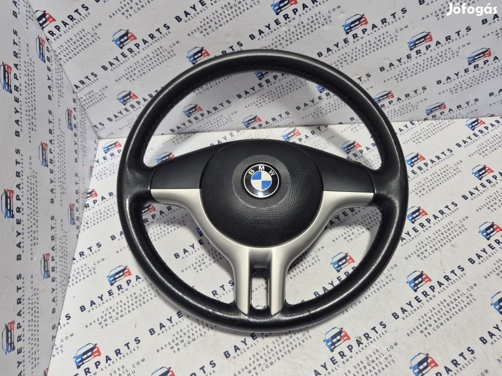 BMW E46 E39 X5 dupla pálcás képálcás kormány bőrkormány bőr sport kor
