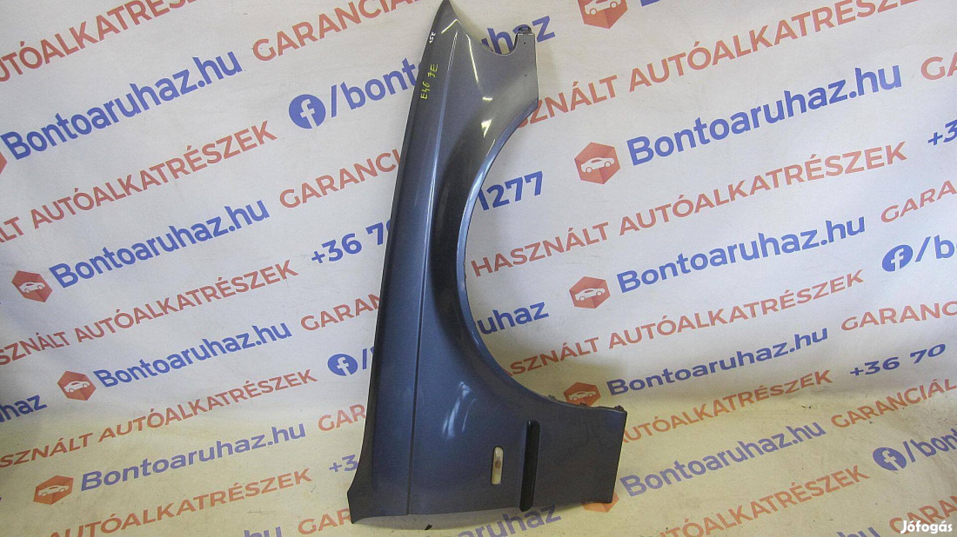 BMW E46 Eladó gyári, bontott jobb első sárvédő 2001-ig Facelift előtt