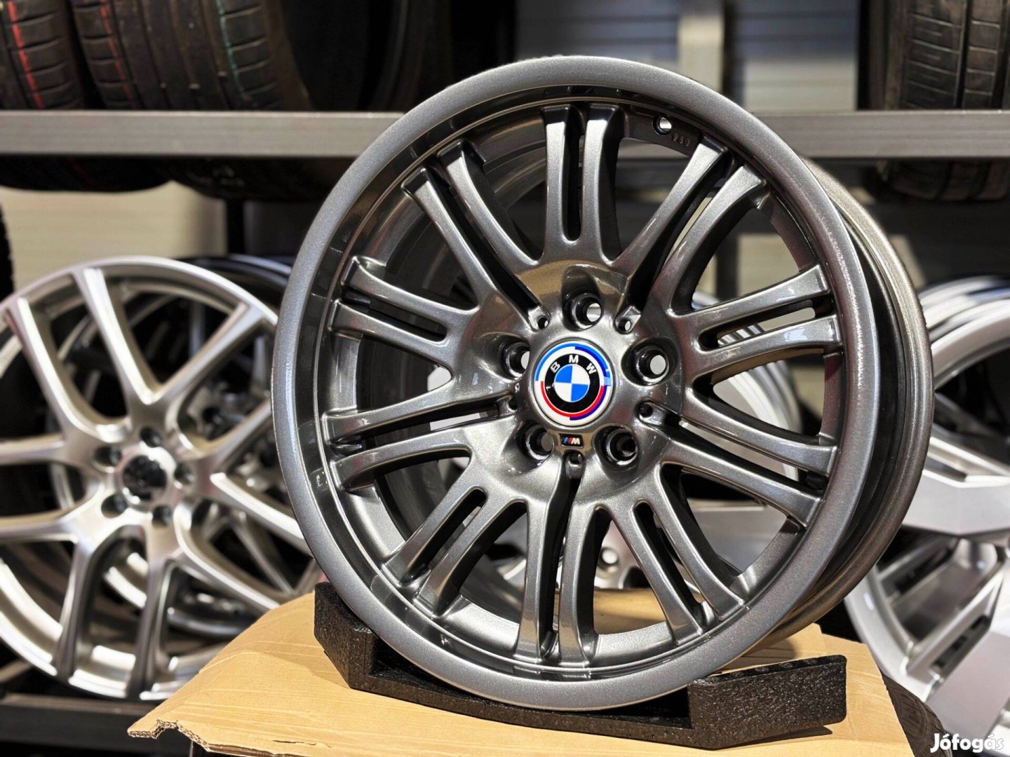 BMW E46 M3 18" 5x120 gyári kétszéles alufelni eladó 18 coll Style 67