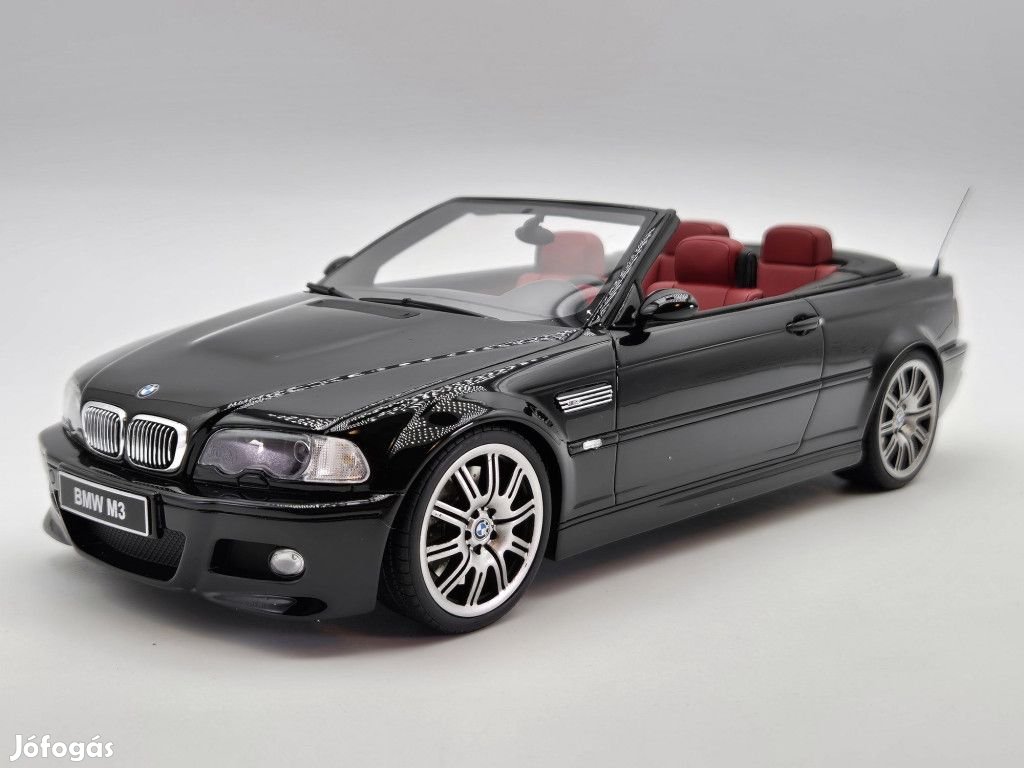 BMW E46 M3 cabrio kabrio  - Otto modellautó  1:18