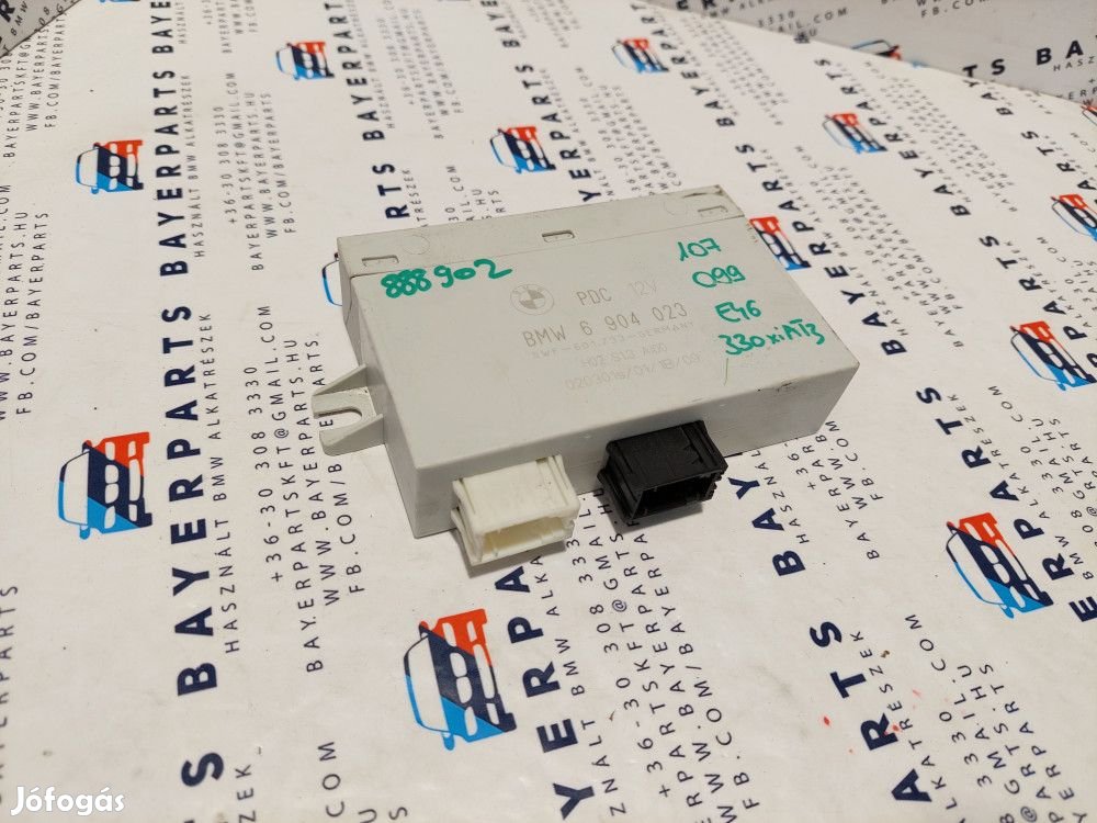 BMW E46 PDC tolatóradar vezérlő doboz modul controller egység