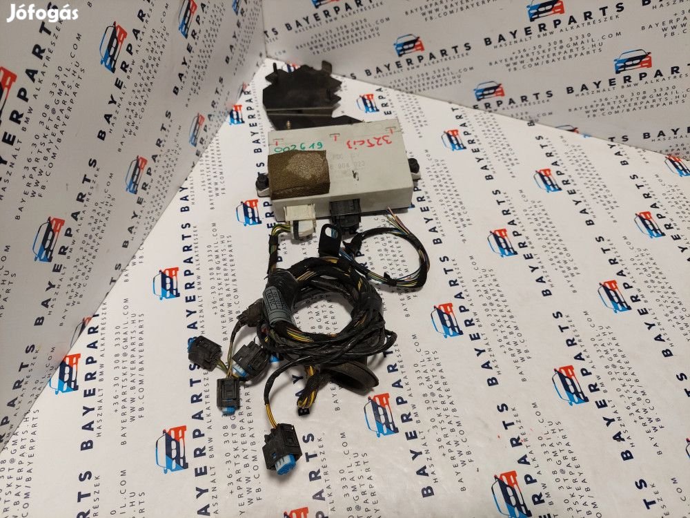 BMW E46 PDC tolatóradar vezérlő doboz modul controller egység - kábel