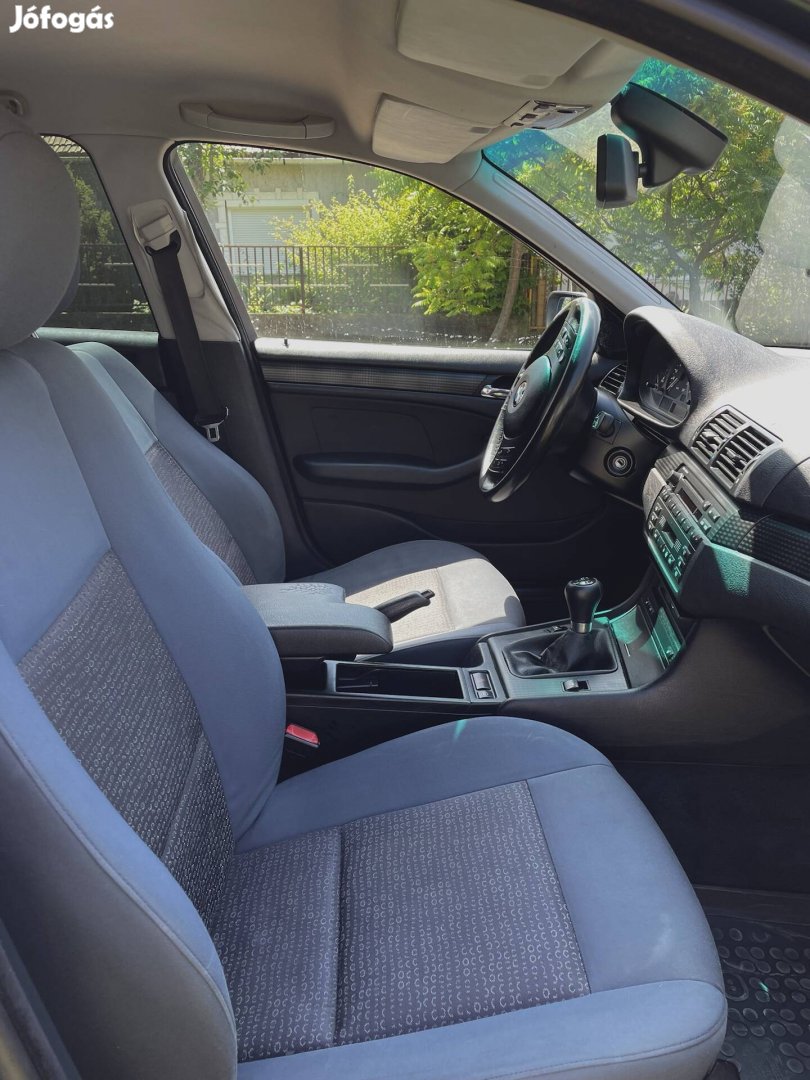 BMW E46 Touring fűthető szövet belső