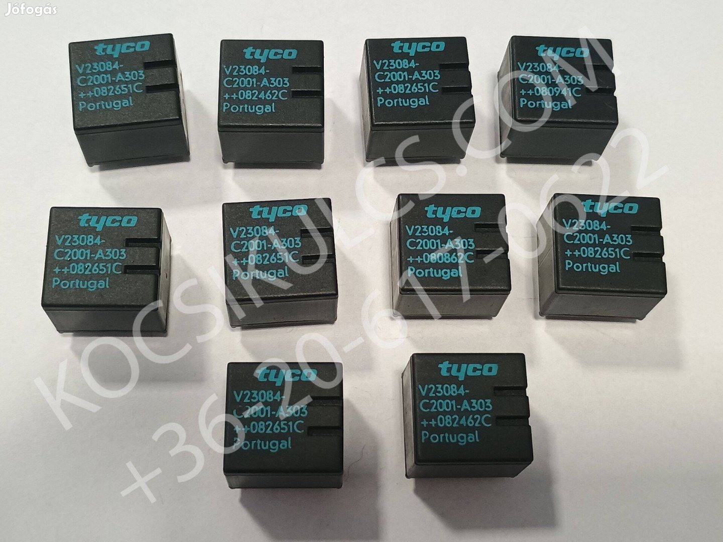BMW E46 Tyco V23084-C2001-A303 dupla relé