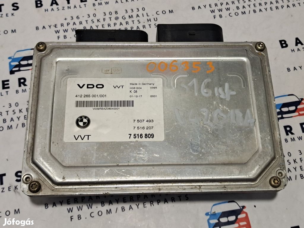 BMW E46 VVT valvetronic vezérlő