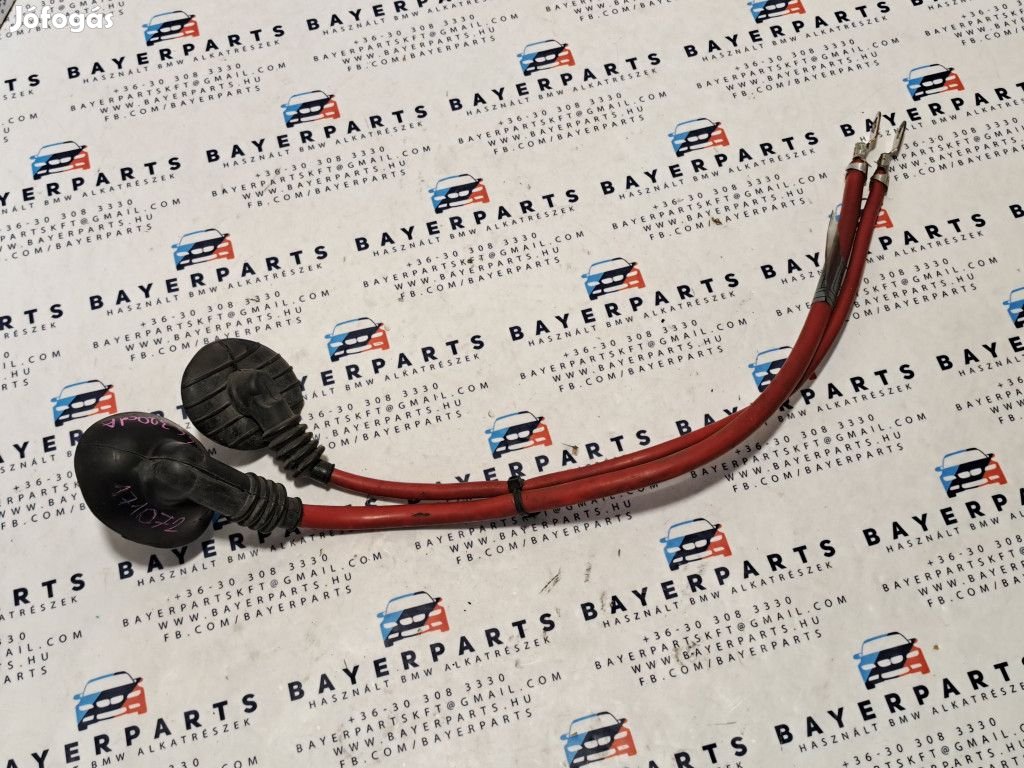 BMW E46 X3 pozitív pozitiv akku akkumulátor bikázó pont kábel