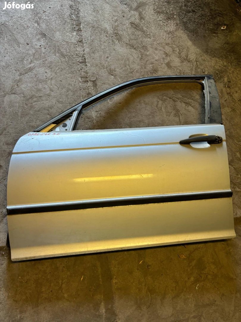 BMW E46 bal első ajtó ezüst 