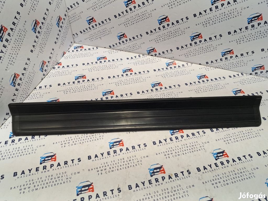 BMW E46 bal első fekete küszöbbelépő küszöb belépő takaró