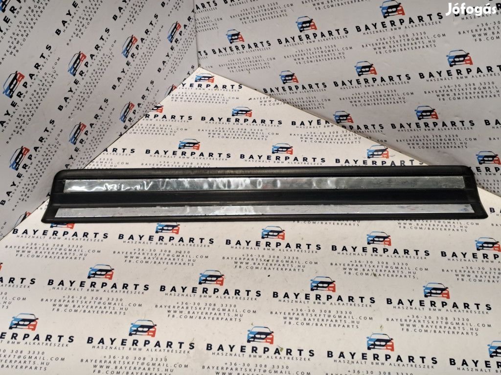 BMW E46 bal első króm küszöbbelépő küszöb belépő takaró
