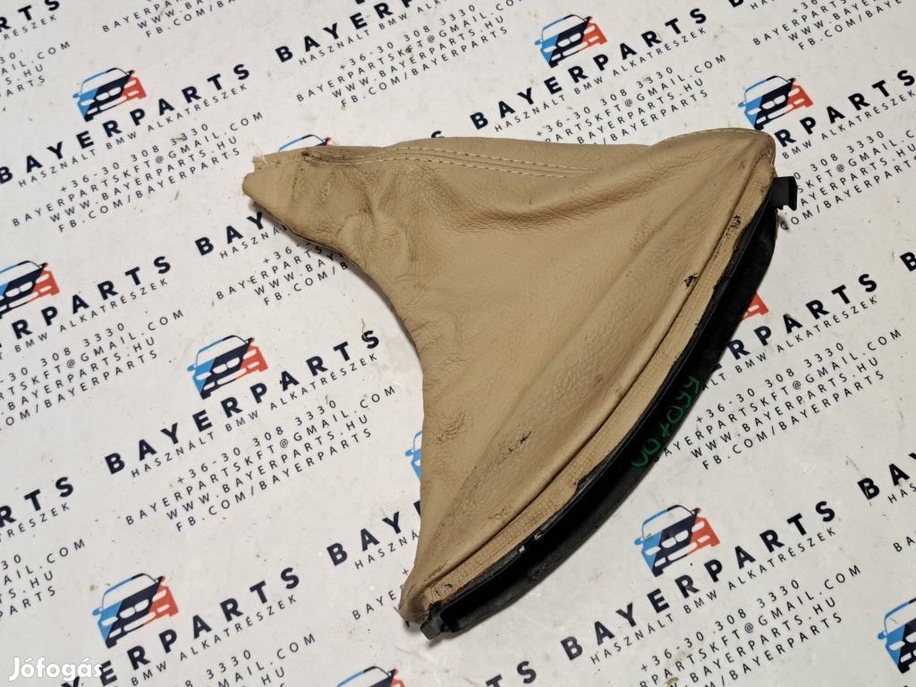 BMW E46 bézs kézifék szoknya zsák - foglalkozós