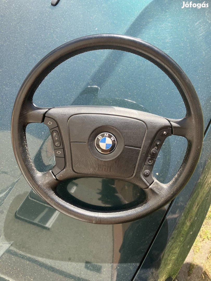 BMW E46 bőrkormány szép állapotban