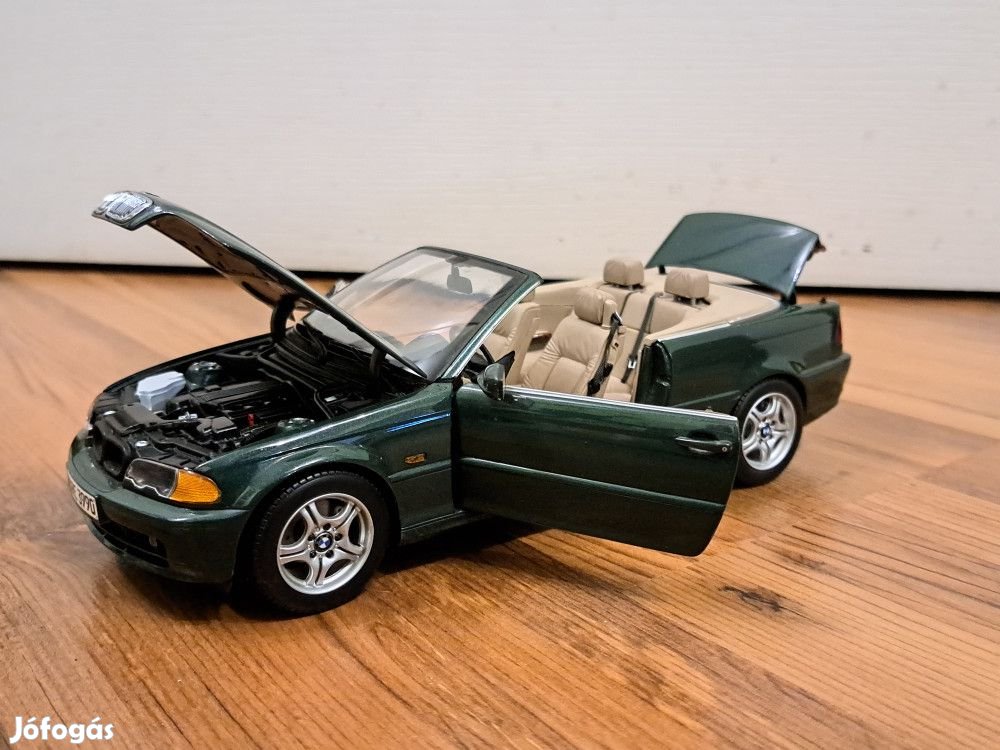 BMW E46 cabrio kabrió Kyosho - 1:18  - használt