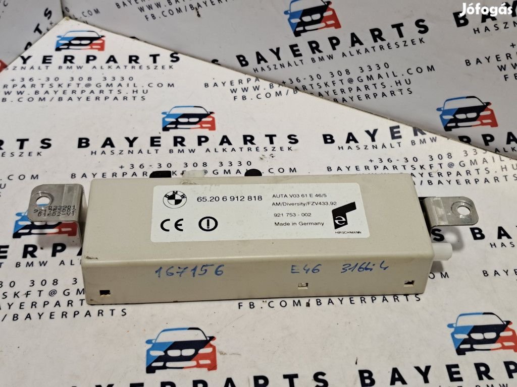 BMW E46 compact antenna erősítő