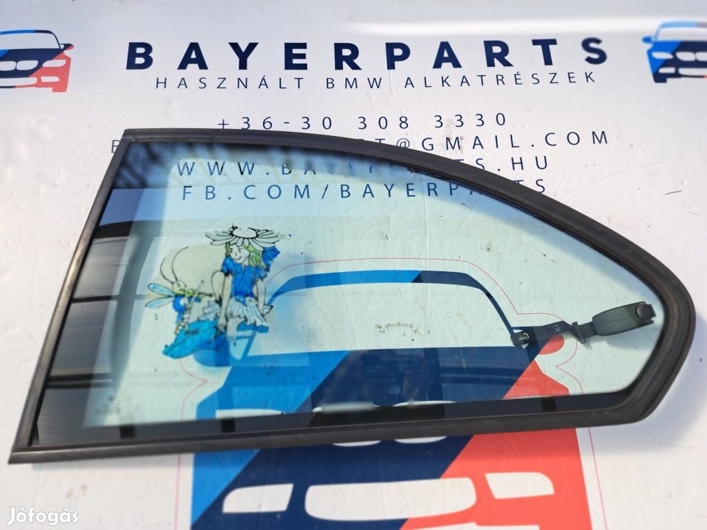 BMW E46 compact bal pillangó ablak üveg