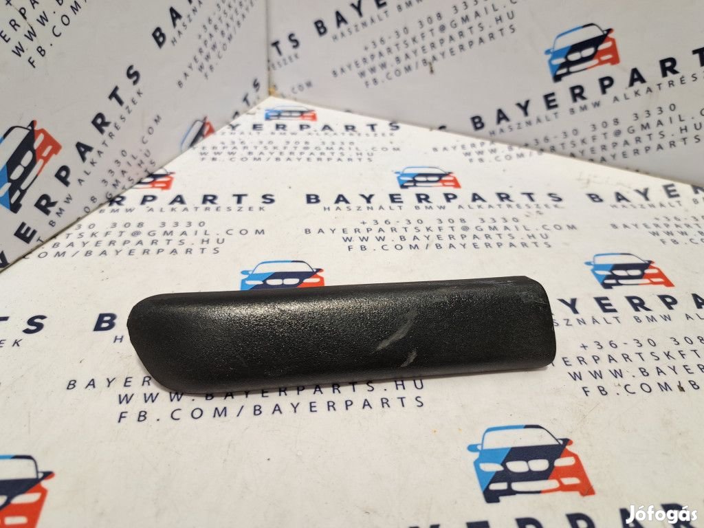 BMW E46 compact fekete bal első sárvédő díszléc