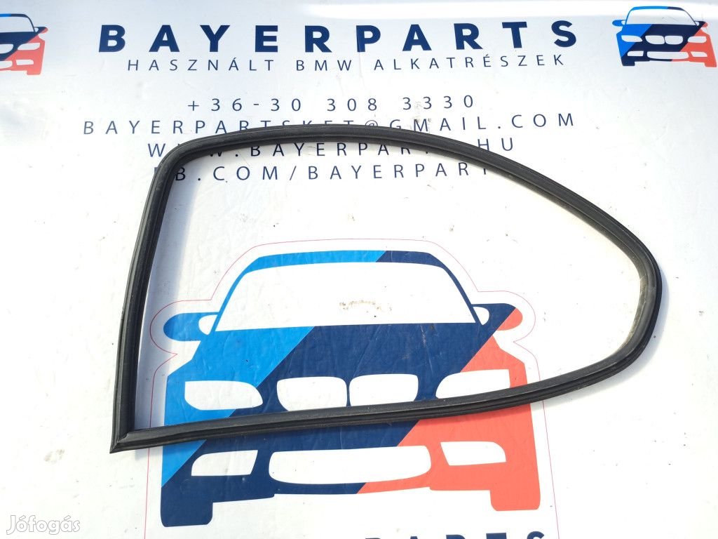 BMW E46 compact fekete bal hátsó pillangó ablak kéder gumikéder
